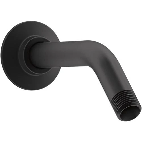 KOHLER Matte Black Shower Arm Mount 3 KOHLER Matte Black Shower Arm Mount