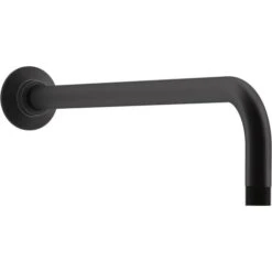 KOHLER Matte Black Shower Arm Mount