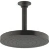 KOHLER Awaken Oil-Rubbed Bronze 1-Spray Rain Shower Head 2-GPM (7.6-LPM) 2 KOHLER Awaken Oil-Rubbed Bronze 1-Spray Rain Shower Head 2-GPM (7.6-LPM) -Kohler Sales Store 885612624840xl 1800x1800