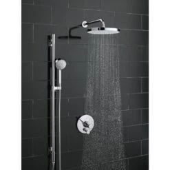 KOHLER Awaken Polished Chrome 1-Spray Shower Head 2-GPM (7.6-LPM) -Kohler Sales Store 885612624895 15719486 1800x1800