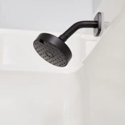 KOHLER Awaken Matte Black 3-Spray Shower Head 2-GPM (7.6-LPM) -Kohler Sales Store 885612663528 16646992 1800x1800
