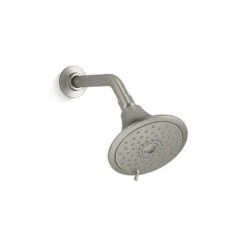 KOHLER Forte Vibrant Brushed Nickel 3-Spray Shower Head 1.75-GPM (6.6-LPM) 16 KOHLER Forte Vibrant Brushed Nickel 3-Spray Shower Head 1.75-GPM (6.6-LPM) -Kohler Sales Store 885612703651xl 1800x1800