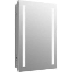 KOHLER Verdera 20-in X 30-in Rectangle Surface/Recessed Mirrored Medicine Cabinet With Outlet And Lights -Kohler Sales Store 885612733603xl 1800x1800