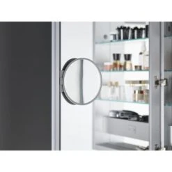 KOHLER Verdera 34-in X 30-in Rectangle Surface/Recessed Mirrored Medicine Cabinet With Outlet And Lights -Kohler Sales Store 885612733627 10711598 1800x1800