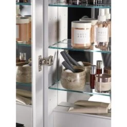 KOHLER Verdera 40-in X 30-in Rectangle Surface/Recessed Mirrored Medicine Cabinet With Outlet And Lights -Kohler Sales Store 885612733634 10711544 1800x1800