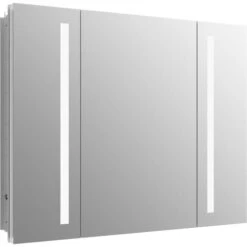 KOHLER Verdera 40-in X 30-in Rectangle Surface/Recessed Mirrored Medicine Cabinet With Outlet And Lights -Kohler Sales Store 885612733634xl 1800x1800