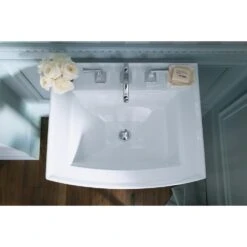 KOHLER Archer Vitreous China Pedestal Combo Bathroom Sink In White With Overflow Drain -Kohler Sales Store 9ed25afdedbee5f7618993242adb58de 1800x1800