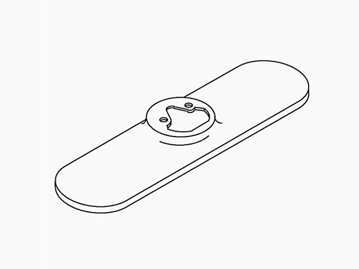 Kohler 1223508-Cp Escutcheon S/C Kitchen 3 Kohler 1223508-Cp Escutcheon S/C Kitchen