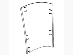 Kohler 1214966 Plate Assembly, Left