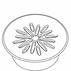 Kohler 1065326-Bv Trim Ring- Grid Drain