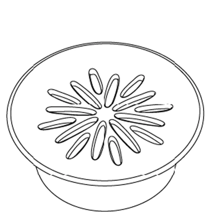 Kohler 1065326-Bl Trim Ring- Grid Drain 3 Kohler 1065326-Bl Trim Ring- Grid Drain