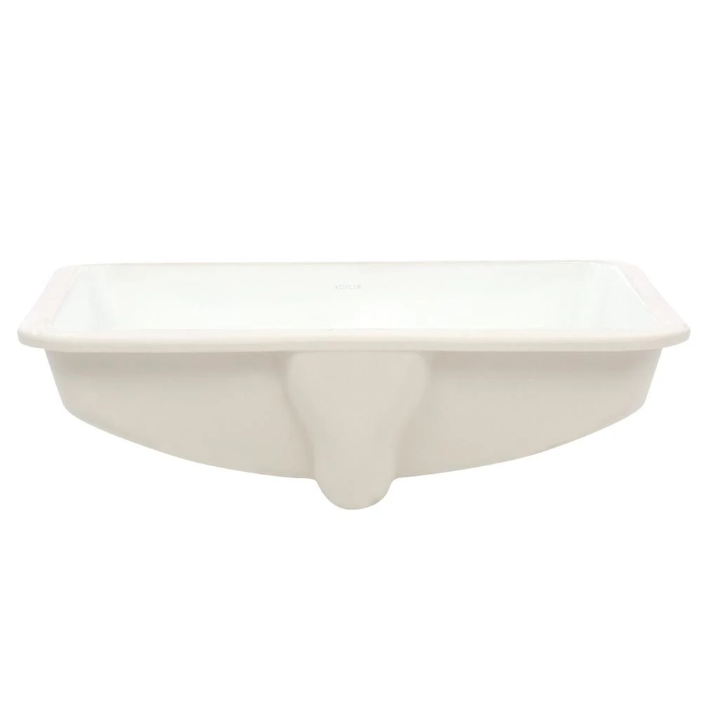 KOHLER Ladena 23-1/4 In. Undermount Bathroom Sink In White With Overflow Drain 8 KOHLER Ladena 23-1/4 In. Undermount Bathroom Sink In White With Overflow Drain - Image 6