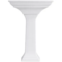 KOHLER Memoirs Stately Ceramic Pedestal Bathroom Sink Combo In White With Overflow Drain -Kohler Sales Store af75057ae2860067a9dfffef820a75b3 1800x1800