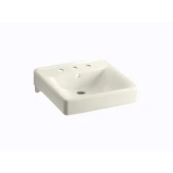 KOHLER Soho Wall-Mount Vitreous China Bathroom Sink In White With Overflow Drain -Kohler Sales Store b7e50efbaa5738efaac98d0220363dd9 1800x1800
