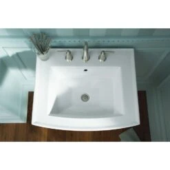 KOHLER Archer Vitreous China Pedestal Combo Bathroom Sink In White With Overflow Drain -Kohler Sales Store c608069d54c25ab5ad4db548eeb1f265 1800x1800