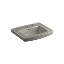 KOHLER Archer 20-7/16 In. Vitreous China Pedestal Sink Basin In White With Overflow Drain -Kohler Sales Store ca146de21cb10690f53c7b154e751be7 1800x1800