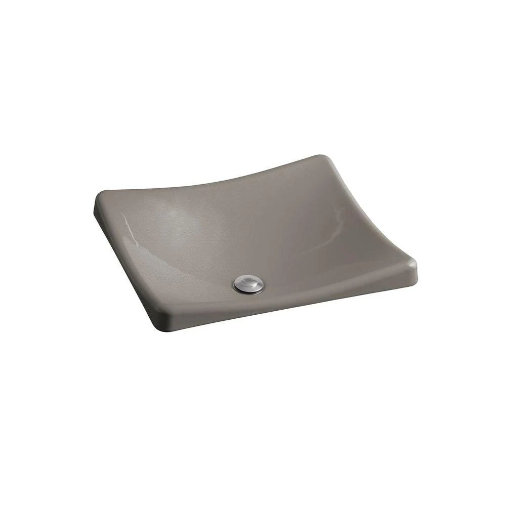 KOHLER DemiLav Wading Pool Cast Iron Vessel Sink In White 18 KOHLER DemiLav Wading Pool Cast Iron Vessel Sink In White - Image 16