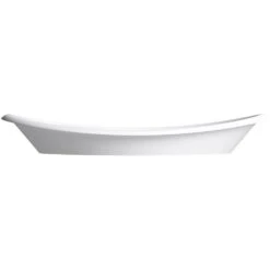 KOHLER Iron Plains Vessel Cast Iron Bathroom Sink In White With Painted Underside And Overflow -Kohler Sales Store d615042e7dba8693c423132341815abb 1800x1800
