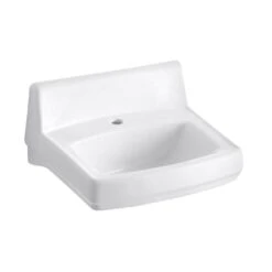 KOHLER Greenwich Wall-Mounted Vitreous China Bathroom Sink In White With Overflow Drain -Kohler Sales Store db0fc8fb799cb26721cb759d8704dc11 1800x1800