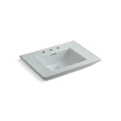 KOHLER Memoirs 30 In. Ceramic Countertop Sink Basin In White With Overflow Drain -Kohler Sales Store db7ff46db8fa758590888fb19d58425d 1800x1800