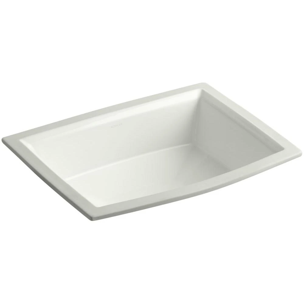 KOHLER Archer Vitreous China Undermount Bathroom Sink In White With Overflow Drain 13 KOHLER Archer Vitreous China Undermount Bathroom Sink In White With Overflow Drain - Image 11