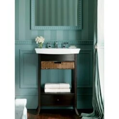 KOHLER Archer 20-7/16 In. Vitreous China Pedestal Sink Basin In White With Overflow Drain -Kohler Sales Store e1f353514602eded65171798ab71c074 1800x1800