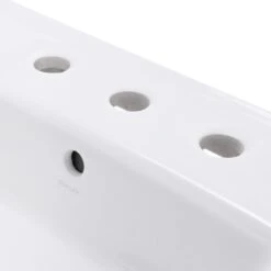 KOHLER Archer 20-7/16 In. Vitreous China Pedestal Sink Basin In White With Overflow Drain -Kohler Sales Store e8547cc39580a6558b833984ea2b010b 1800x1800