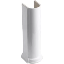 KOHLER Devonshire Vitreous China Pedestal Only In White