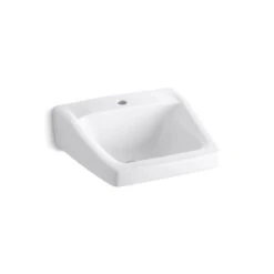 KOHLER Chesapeake Wall-Mount Vitreous China Bathroom Sink In White With Overflow Drain -Kohler Sales Store ebd61d1af4efe16e8471c6aebc388539 1800x1800