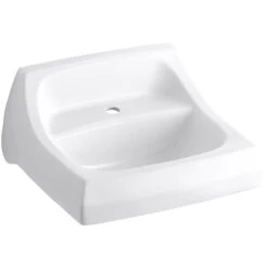 KOHLER Kingston Wall-Mount Vitreous China Bathroom Sink In White With Overflow Drain -Kohler Sales Store ef3e94af46d93a03a63e617017b5dfc6 1800x1800