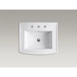 KOHLER Archer Vitreous China Pedestal Combo Bathroom Sink In White With Overflow Drain -Kohler Sales Store f01aa53544eb392173730cbf49d0e39b 1800x1800