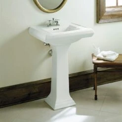 KOHLER Memoirs Classic Ceramic Pedestal Combo Bathroom Sink In White With Overflow Drain 18 KOHLER Memoirs Classic Ceramic Pedestal Combo Bathroom Sink In White With Overflow Drain -Kohler Sales Store f0ef33fcb37dd07a70b0608b5163ae7e 1800x1800