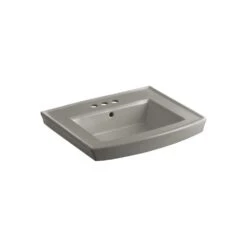 KOHLER Archer 20.4375 In. Vitreous China Pedestal Sink Basin In White With Overflow Drain -Kohler Sales Store f278b145b084d5c5f51a8d1101b65f8c 1800x1800