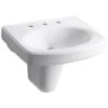 KOHLER Pinoir Wall-Mount Vitreous China Bathroom Sink In White With Overflow Drain -Kohler Sales Store fdd926d9a8fb6583352d2d2863019e5f 1800x1800